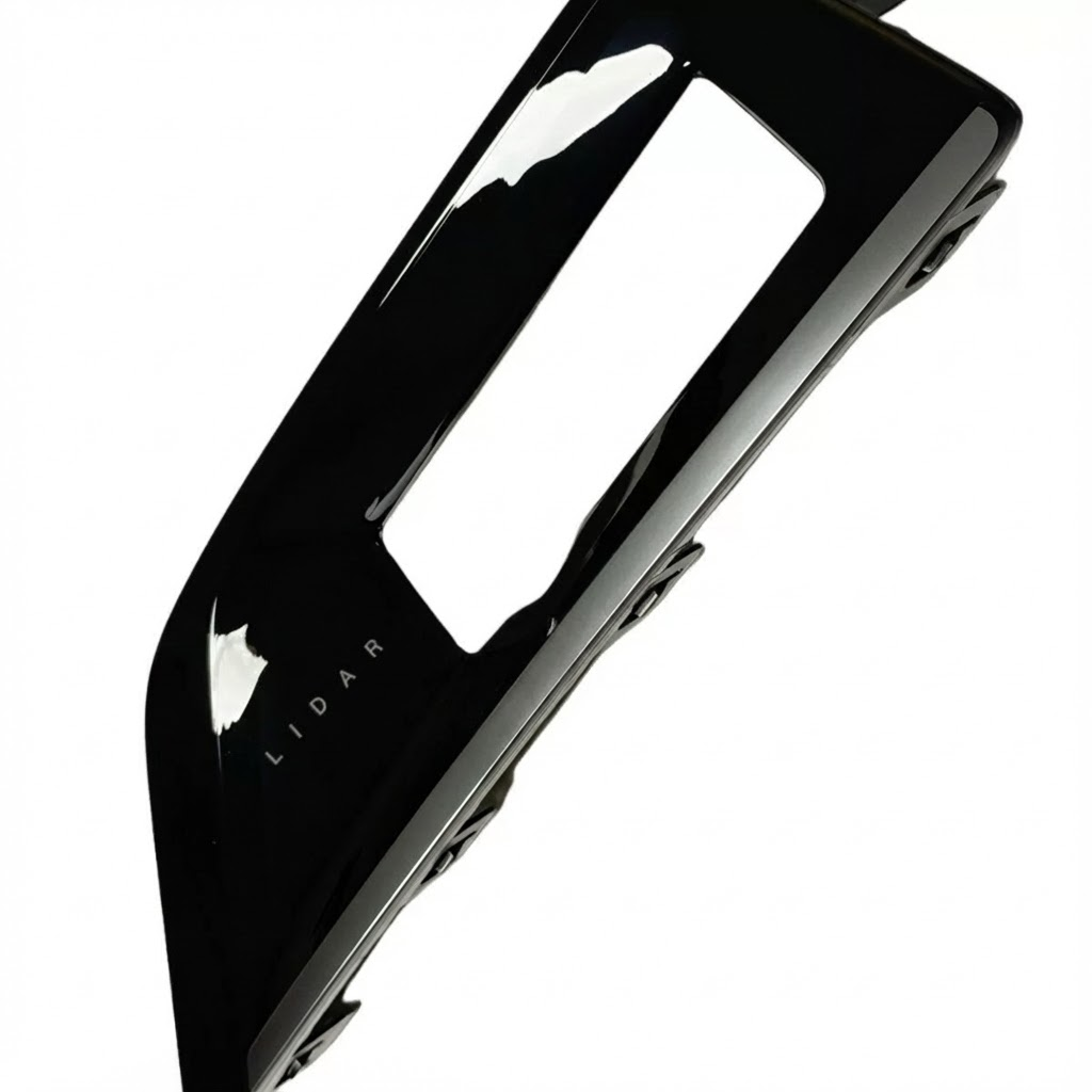 Suitable for Xiaopeng X9 Front Fog Lampshade X9 Fog Lamp Bracket Lampshade Frame Bumper radar Base Bracket Decorative Cover