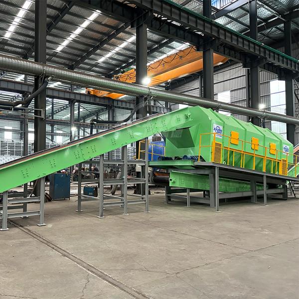 20t/d Waste Sorting System with 90 KW Power for Solid Waste Recycling