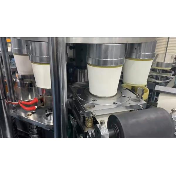 Bacia de papel revestida do Pe automático que faz a alta velocidade da máquina inteligente