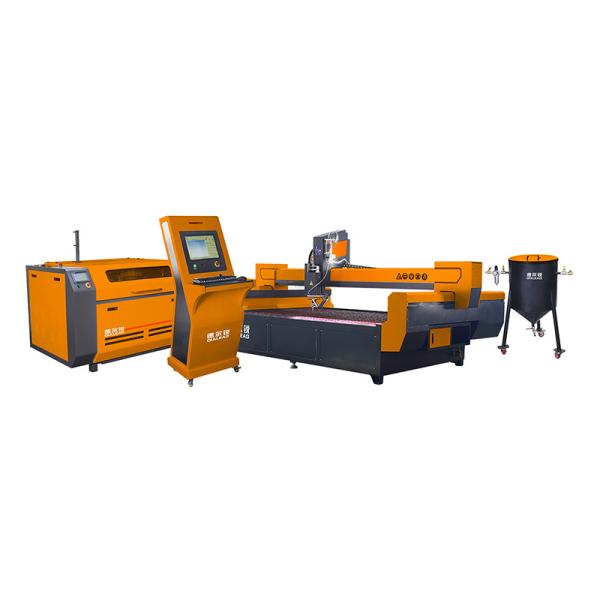 5 Axis CNC Waterjet Cutting Machine Water Jet Cutting Machine for 45 Degree Cutting for Stone Metal Glass Plastic