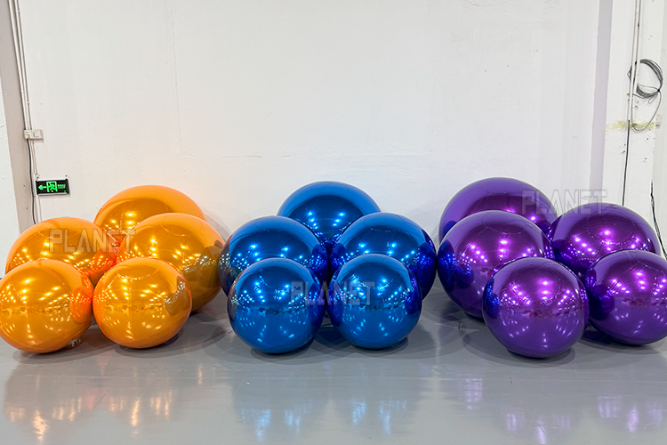 Wholesale Durable Giant Shinny Inflatable PVC Mirror Ball for Stage Hanging