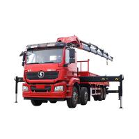 Multi-Functional And Labor-Saving Shacman 8X4 6x4  Crane  Crane Truck Improve Efficiency And Save Space