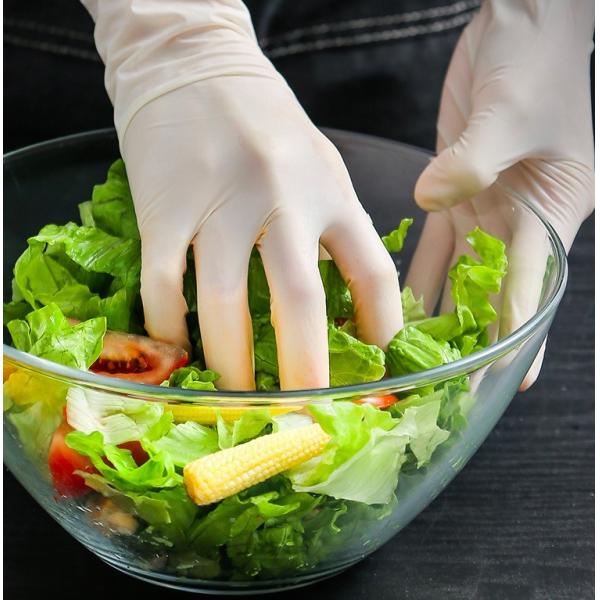 Перчатка 100% латекса поставок генерала устранимая без порошка