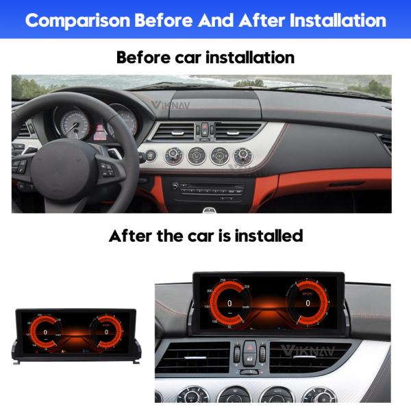 10.3inch андроид 11 для DVD-плеера автомобиля радио BMW Z4 E85 E89 CIC