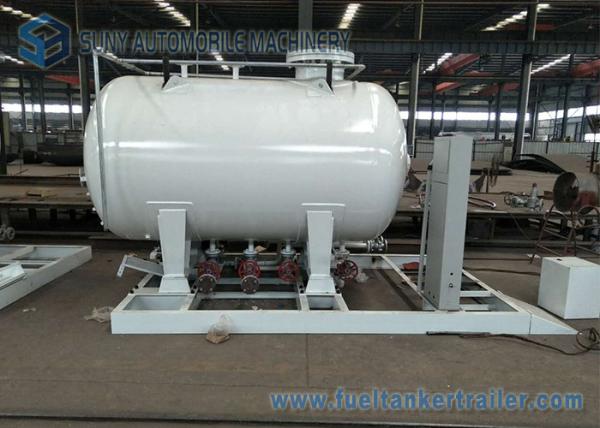 Mobile lpg filling station lpg bottling plant lpg tank trailer truck