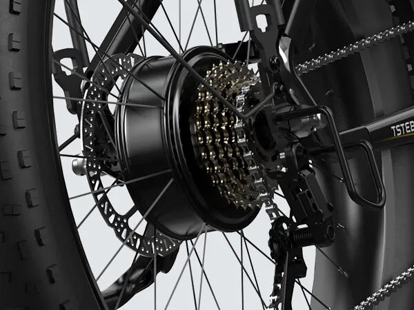 TST 26INCH Electric Bike Alloy 750W 48V 15Ah Toothed Brushless Motor Mountain Road Sport E Bike for Adult