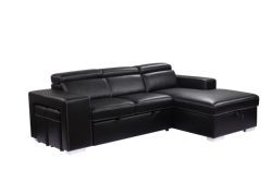 OEM/ODM Furniture Manufacturer hot sale high quality luxury leather sofa set living room Pull out Sofa bed