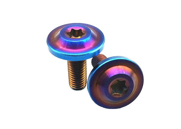 DIY Titanium Nuts And Bolts Screw Torx Head Titanium Fastener Anti Corrosion