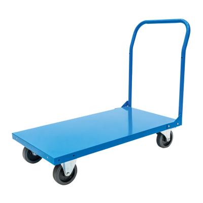 Do carro resistente do impulso do leito do trole 500kg da plataforma do OEM único punho