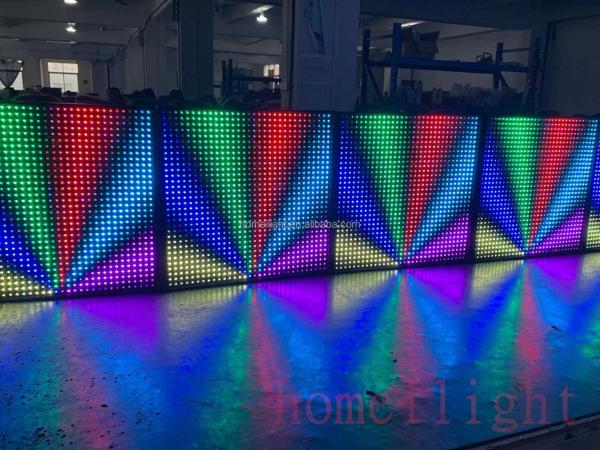 日光警報 RGB 3IN1 ステージ照明設備 1024pcs COB LED マトリックスブラインド