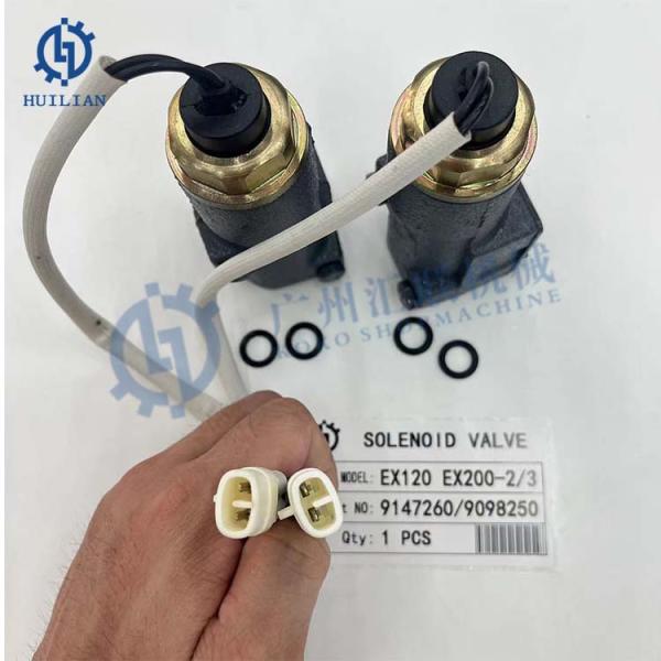 EX120 EX200-3 9147260 9098250 For Excavator Spare Part Hydraulic Pump Solenoid Valve