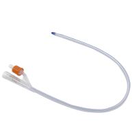 Cateter urinário do silicone de Homecare, 2 catetes de Foley do balão da maneira 30cc
