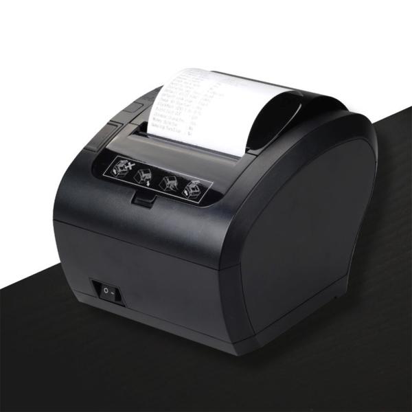 Wireless WIFI/BT 203 dpi Restaurant Receipt Printer / 260mm/s Pos System Printer