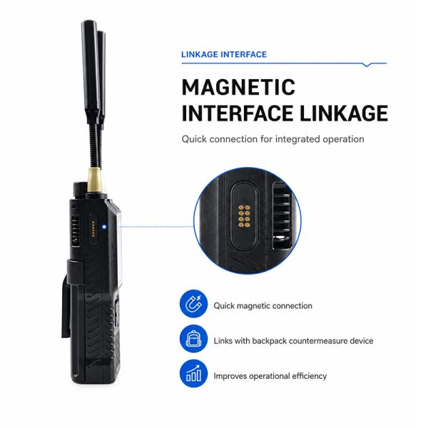 Portable Handheld Drone Detector 0-8GHz | Long Range Safety Signal Detector LDK-DW01