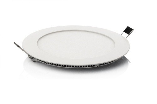 5000K 2835 smd 6W recessed LED round panel light for hospital , school CRI 85