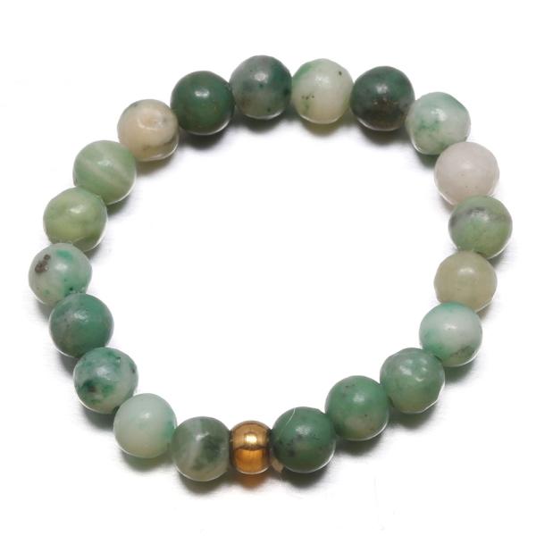 Other Natural Energy Crystal Stone 3mm Mini Beads Rings for Woman Chakra Healing Handmade Bohemian Jewelry Wedding Ring Gift