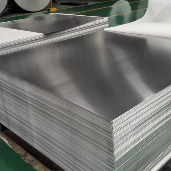 Cortar Custom 1100 1050 1060 5052 5086 5083 5754 6061 Prime Plate de alumínio folha lisa