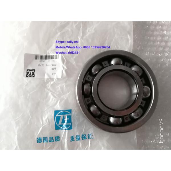 original ZF  Ball bearing 0750116134 , ZF transmission spare parts for  zf  transmission 4wg180/4WG200