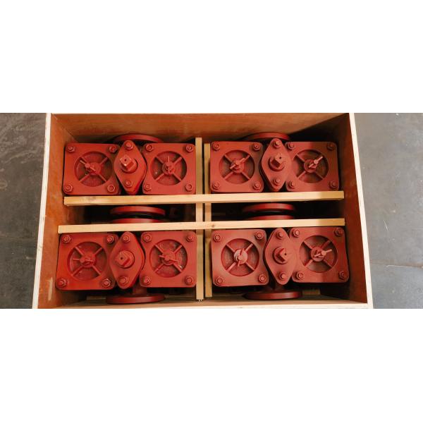 Shipbuilding Duplex Oil Filter Double Oil Filter AS16040 CB/T425-94 Straight Type Cast Iron Body With Filter Element