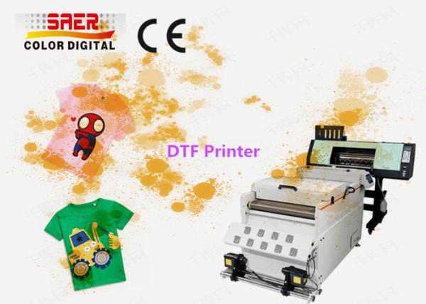 Máquina de impressão digital de camisetas a jato de tinta de 60 cm Impressora DTF de transferência de calor PET Film