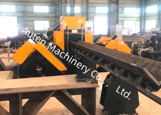 2 Groups 6 In Total Drill  CNC Angle Drilling Machine 40m/Min Max Feeding Speed Of Angle