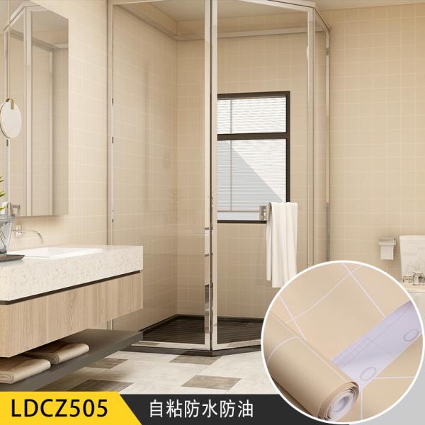 Moisture-Proof Ceramic Tiles 3D Wallpaper for Kitchen Wallpaper Bathroom 3d Wall Stickers