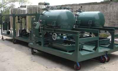 Máquina do tratamento do óleo do vácuo do tratamento térmico 81kw a favor do meio ambiente