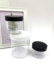 Pet plastic jar cosmetic jars clear spice jars packaging