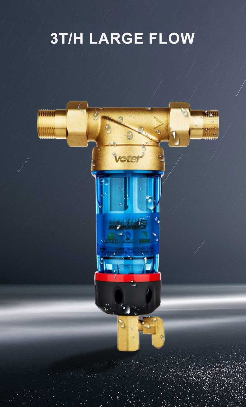 40μm 3T/H High Flow Rate Wholehouse Pre Water Filter