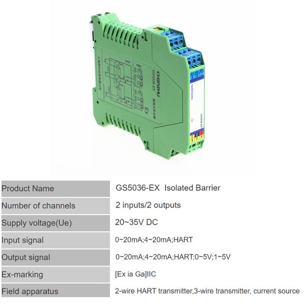 Chenzhu Industrial Isolated Signal Transmitter 4-20mA Current Transformer