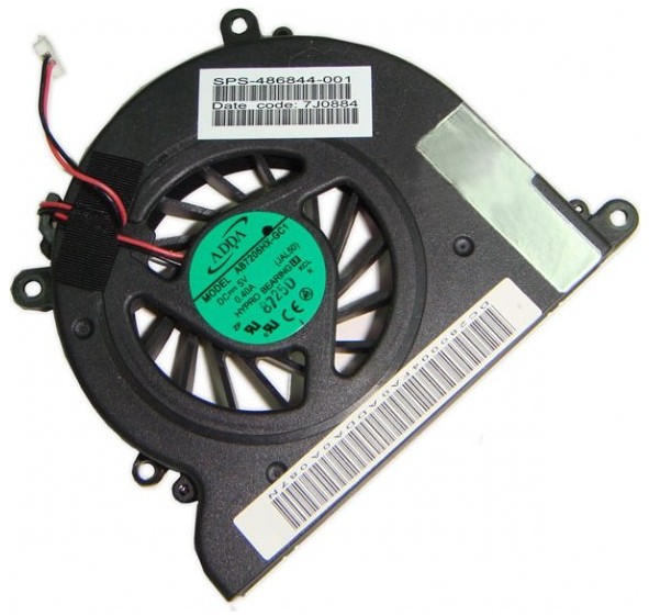 Fan d'unité centrale de traitement de carnet pour la série DV4/DV5 de HP