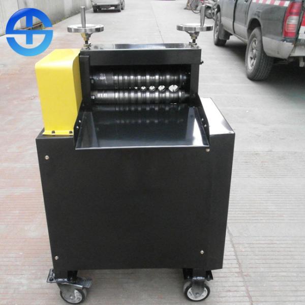 Automatic Copper Wire Stripping Machine For Scrap Copper 9 Pieces Blades