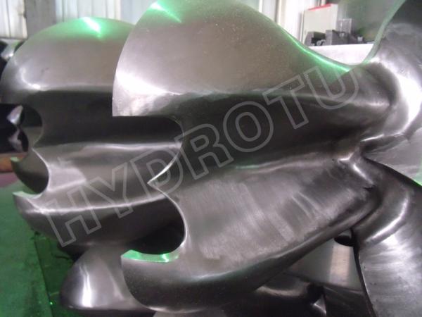 Pelton Turbine Runner / Pelton Wheel with Forge + CNC Machine for Power 1MW - 20MW