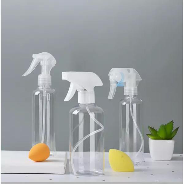 250ml 400ml 500ml PET Trigger Sprayer Bottle For Trip And Disinfection