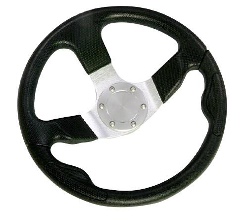 13 1/2 Diameter Sailboat Steering Wheel Anodized Aluminum Alloy