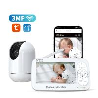 HD Wifi à l' intérieur 2.4Ghz moniteur de bébé sans fil CCTV suivi automatique carte mémoire cloud