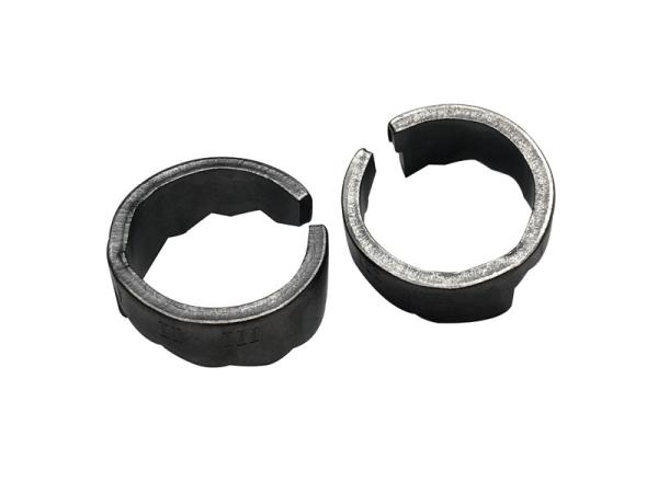 Oxidation Black Coating 45 Steel Metal Stamping Parts With Deep Drawing
