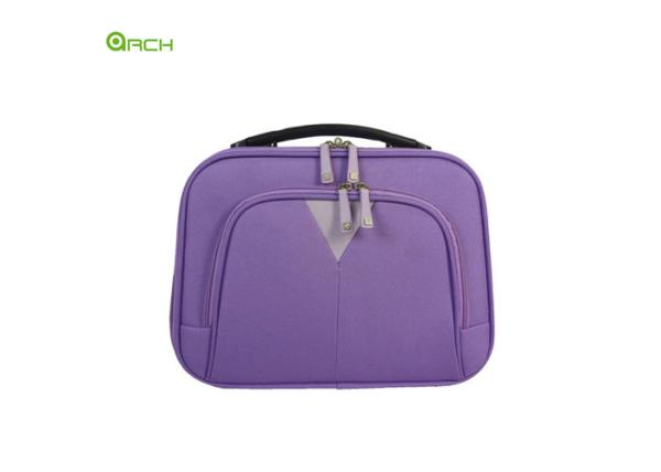 600D Cosmetic Vanity Duffle Travel Luggage Bag with one front pocket