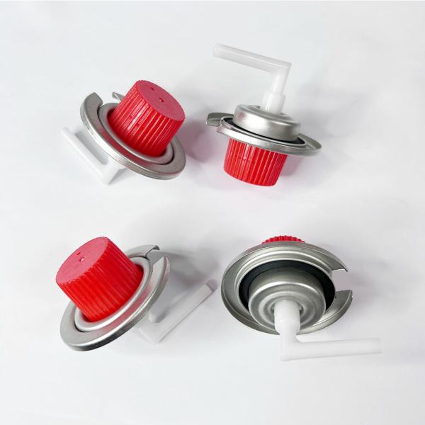 Portable Butane Gas Cartridge Valve For Camping Barbecue Cooking OEM Available