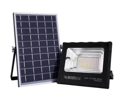 ABS Plástico 1200lm Luzes de Inundação Solar 100° Ângulo do Feixe
