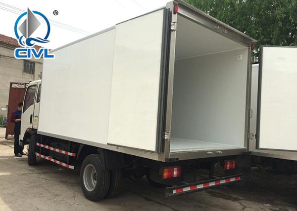 HOWO Light Refrigerated TruckThermo King Side Door Refrigerated Close Van Truck Sinotruk Howo 4x2 10ton