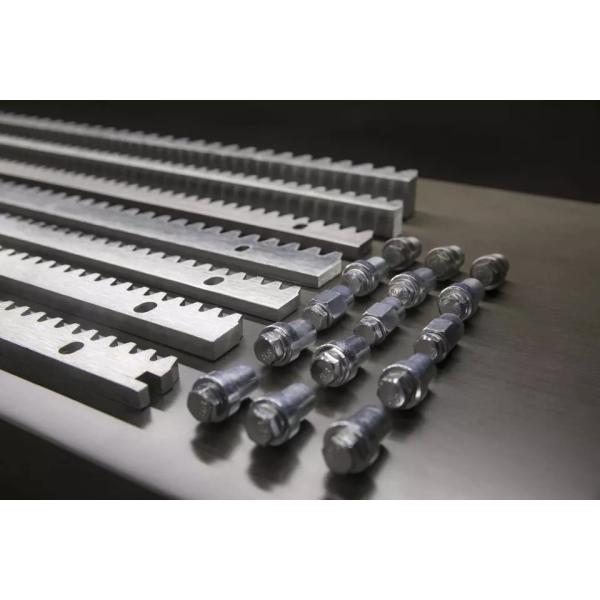 Cremallera de acero galvanizado de alta resistencia de 8 mm, 10 mm, 12 mm y 22 mm de espesor y un metro de longitud para motor de puerta corredera