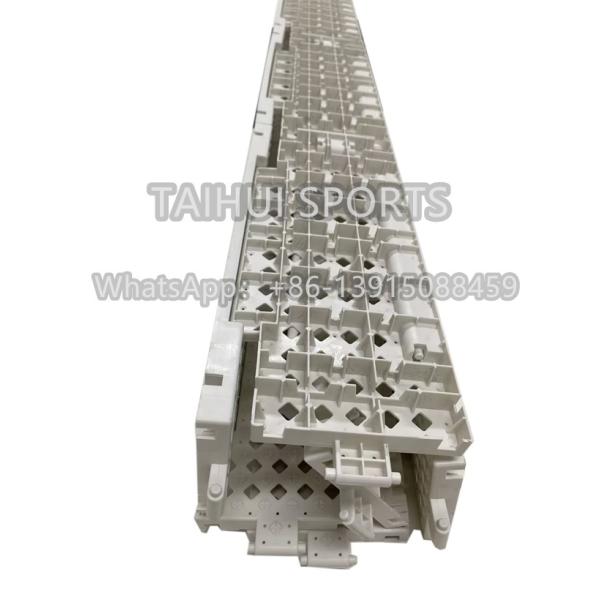 Split Type Interlocking Ceinture synthétique Pad de choc Cour de basket-ball Tennis de table Plancher 333.4mm Hauteur 17mm Pour les sports de stade