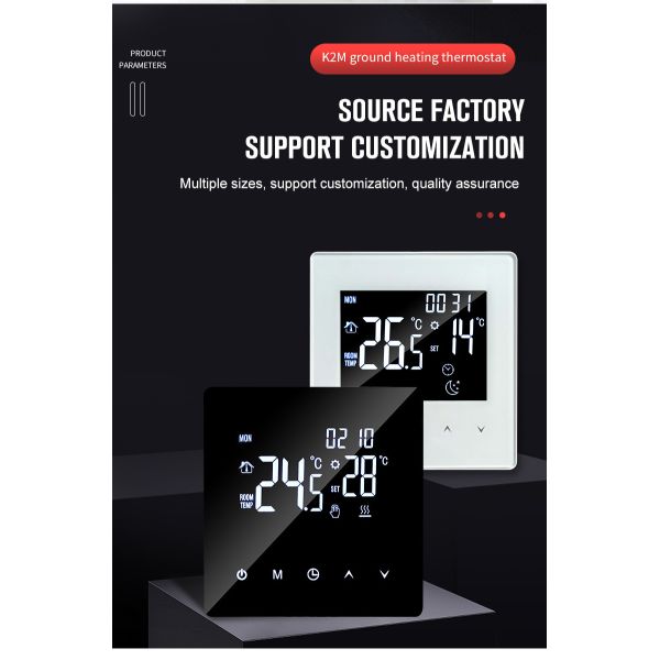 Alexa Voice Control Smart WiFi Underfloor Heating Thermostat Programmable Touch Screen