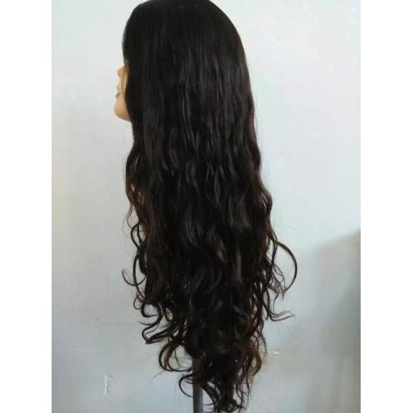 Small Layer Wig European Human Hair Wig Jewish Wig Cheap Wig, 20 Inches Full Lace Wigs