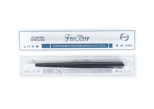 Black Universal Eccentric Microblading Blade Holder Face Deep Biodegradable Universal Eco - Holder