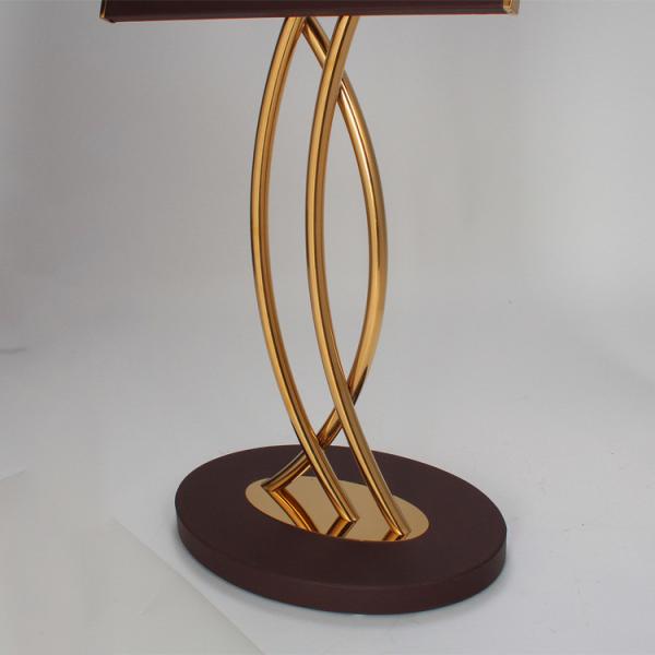 Настройка для золотых металлических щитов для гостиниц и ресторанов