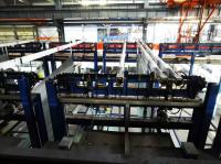 220V 50HZ automatizó la línea de anodización con 12500m m Max Profile Length