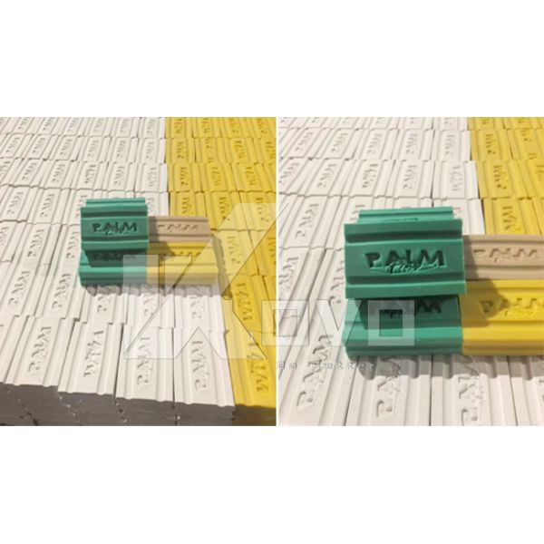 Bar Soap Cutting Machine With Custom Soap Shape 100-3000kg/H Electronic PLC Control
