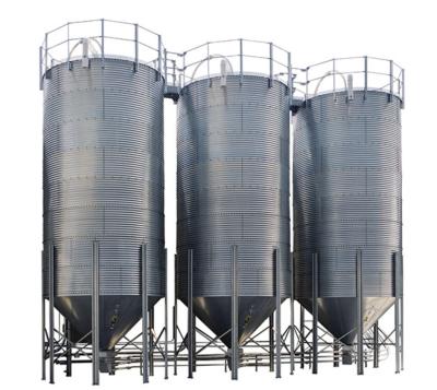 Galvanized Raw Material Silo 30m Steel Silos For Grain Storage